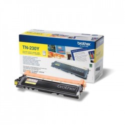 TONER LASER ORIGINAL BROTHER TN230 JAUNE 1400 PAGES