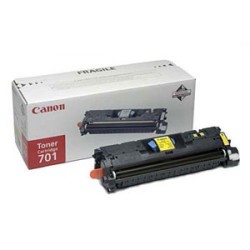 TONER LASER ORIGINAL CANON EP701Y 9284A003 JAUNE 4000 PAGES