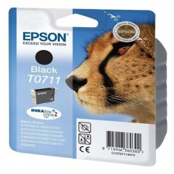 CARTOUCHE JET D'ENCRE ORIGINAL EPSON T0711 NOIR 7.4ML