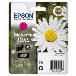 CARTOUCHE JET D'ENCRE ORIGINAL EPSON T1813 MAGENTA 6.6ML