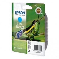 CARTOUCHE JET D'ENCRE ORIGINAL EPSON T0332 CYAN 17ML