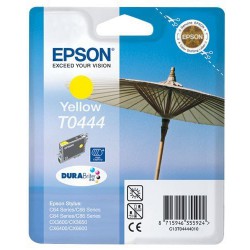 CARTOUCHE JET D'ENCRE ORIGINAL EPSON T0444 JAUNE 13ML