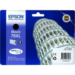 CARTOUCHE JET D'ENCRE ORIGINAL EPSON T7901 / 79XL NOIR 41.8ML