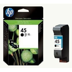 CARTOUCHE JET D'ENCRE ORIGINAL HP 51645A NOIR 42ML N°45