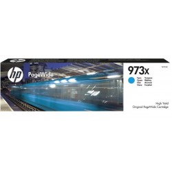 CARTOUCHE JET D'ENCRE ORIGINAL HP F6T81AE / CYAN 7000 PAGES N°973X