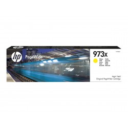 CARTOUCHE JET D'ENCRE ORIGINAL HP F6T83AE / JAUNE 7000 PAGES N°973X
