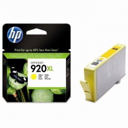 CARTOUCHE JET D'ENCRE ORIGINAL HP CD974A JAUNE 700 PAGES N°920XL