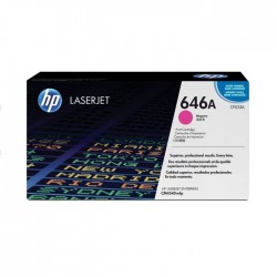 TONER LASER ORIGINAL HP CF033A / 646A MAGENTA 12500 PAGES