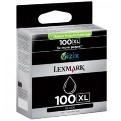 CARTOUCHE JET D'ENCRE ORIGINAL LEXMARK 14N1068 N°100XL NOIR 510 PAGES