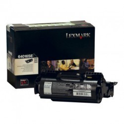 TONER LASER ORIGINAL LEXMARK 64016SE T640/642/644 NOIR 6000 PAGES