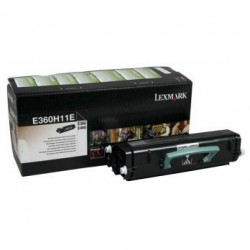 TONER LASER ORIGINAL LEXMARK E360H11E E360/460 NOIR 9000 PAGES