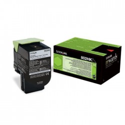 TONER LASER ORIGINAL LEXMARK 80C2HK0 CX410/510 NOIR 4000 PAGES