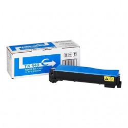 TONER LASER ORIGINAL KYOCERA TK540C FSC5100 CYAN 4000 PAGES