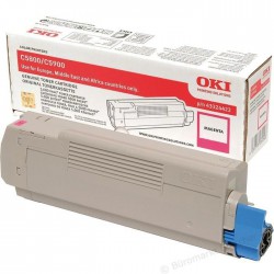 TONER LASER ORIGINAL OKI C5800/5900 - 43324422 MAGENTA 5000 PAGES