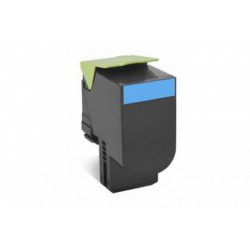 TONER LASER PREMIUM LEXMARK 80C2SC0 CYAN 2000 PAGES