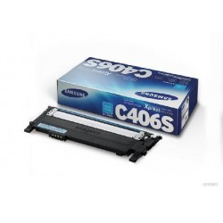 TONER LASER ORIGINAL SAMSUNG CLT-C406S CYAN 1000 PAGES