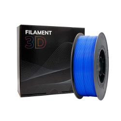 Filament PLA 3D - Diamètre 1.75mm - Bobine 1kg - Couleur Bleu Foncé