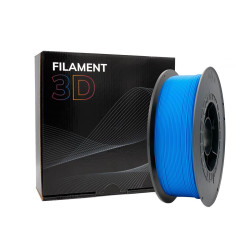 Filament PLA 3D - Diamètre 1.75mm - Bobine 1kg - Couleur Bleu Clair
