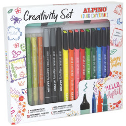 Alpino Color Experience Kit Créatif de 10 Feutres Fins