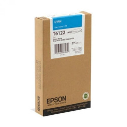 CARTOUCHE JET D'ENCRE ORIGINAL EPSON T6122 CYAN 220ML