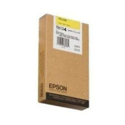 CARTOUCHE JET D'ENCRE ORIGINAL EPSON T6124 JAUNE 220ML