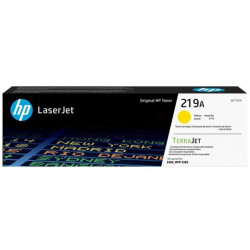 TONER LASER ORIGINAL HP W2192A JAUNE 219A / 1200 PAGES