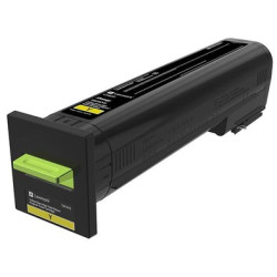 TONER LASER ORIGINAL LEXMARK 72K20Y0 / CS820 JAUNE 8000 PAGES