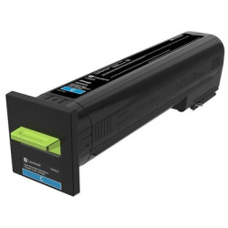 TONER LASER PREMIUM LEXMARK 72K2XC0 / CS820 CYAN 22000 PAGES
