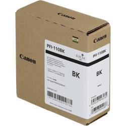 CARTOUCHE ORIGINAL CANON PFI110BK / PFI-110BK / 2364C001 NOIR 160ML