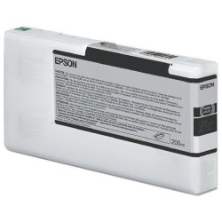 CARTOUCHE ORIGINAL EPSON C13T55W100 / T55W1 NOIRE 200ML