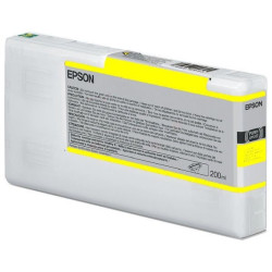 CARTOUCHE ORIGINAL EPSON C13T55W400 / T55W4 JAUNE 200ML