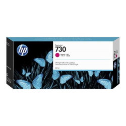 CARTOUCHE ORIGINAL HP 730 / P2V69A MAGENTA 300ML