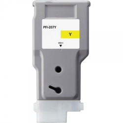 CARTOUCHE GENERIQUE CANON PFI207 / PFI-I207 / 8792B001 JAUNE 300ML