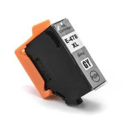 CARTOUCHE GENERIQUE EPSON T04F6 / 478XL GRIS 200 PAGES