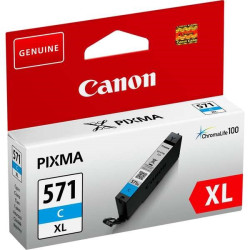 CARTOUCHE JET D'ENCRE ORIGINAL CANON CLI571XL / 0332C001 CYAN 10.8ML