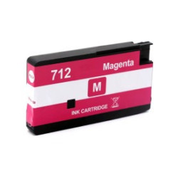 CARTOUCHE JET D'ENCRE GENERIQUE HP 3ED68A / 712 MAGENTA 29ML