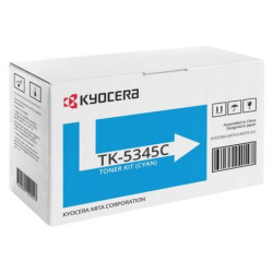 TONER LASER ORIGINAL KYOCERA TK5345C / 1T02ZLCNL0 CYAN 9000 PAGES