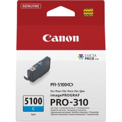 CARTOUCHE ORIGINAL CANON PFI5100C / 6953C001 CYAN 14.4ML