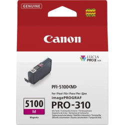 CARTOUCHE ORIGINAL CANON PFI5100M / 6954C001 MAGENTA 14.4ML