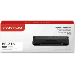 TONER LASER ORIGINAL PANTUM PE216 / PE-216 NOIR 1600 PAGES