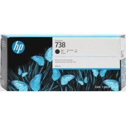 CARTOUCHE JET D'ENCRE ORIGINAL HP 738 / 498N8A NOIR 300ML