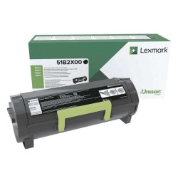 TONER LASER ORIGINAL LEXMARK 51B2X00 NOIR 20000 PAGES