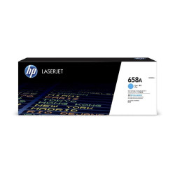 TONER LASER ORIGINAL HP W2001A / 658A CYAN 6000 PAGES