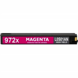 CARTOUCHE JET D'ENCRE GENERIQUE HP L0S01AN MAGENTA 7000 PAGES N°972X